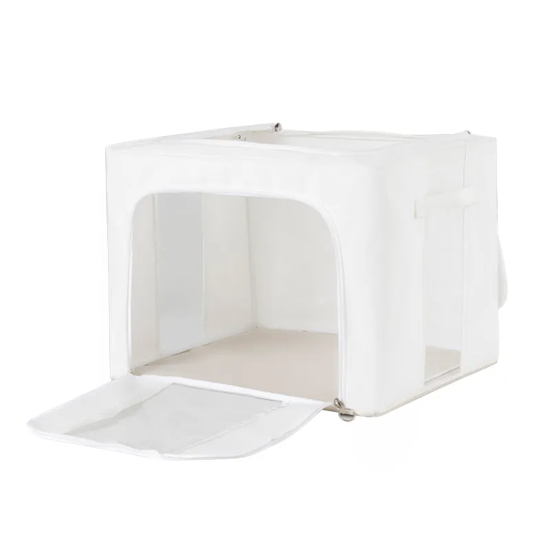 Pudełko do przechowywania z żelaznym stojakiem z tkaniny